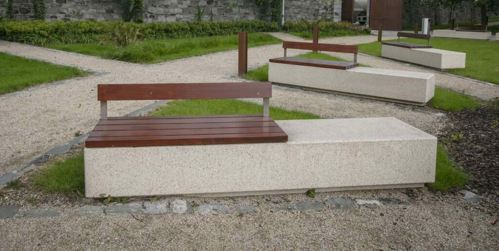 Monia Concrete Bench