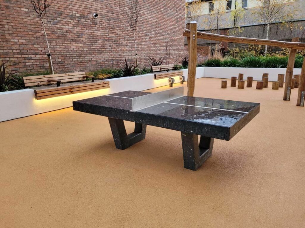 Concrete Table Tennis