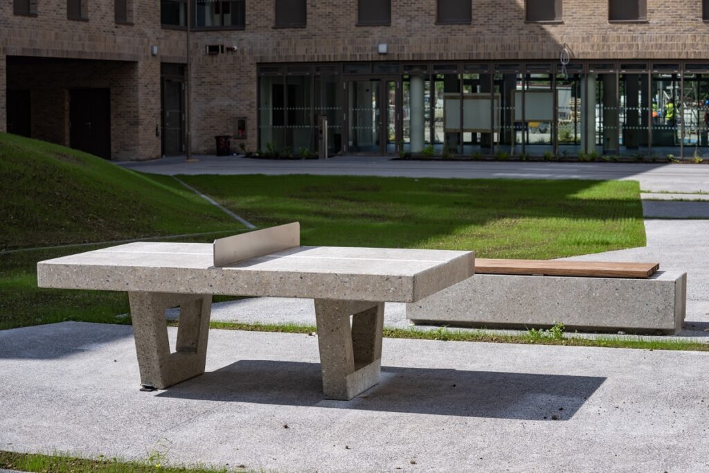 NUI Galway concrete benches